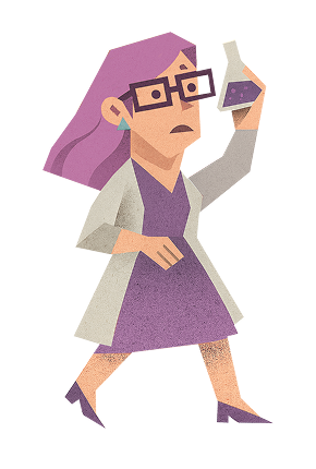 Illustration for MBTI personality test